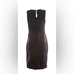 Elegant Brown Sleeveless Dress